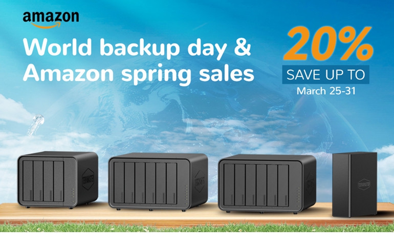 TerraMaster Unveils Up to 20% Spring Amazon Deals in Celebration of World Backup Day