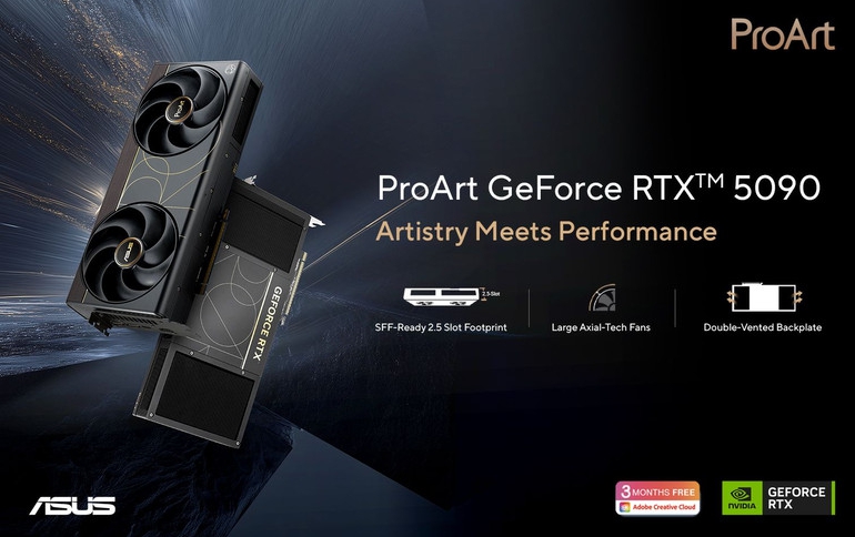 ASUS Announces ProArt GeForce RTX 5090 Graphics Card