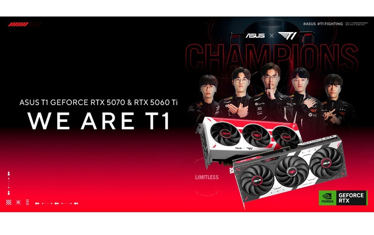 ASUS Announces T1 GeForce RTX 5070 and RTX 5060 Ti Graphics Cards