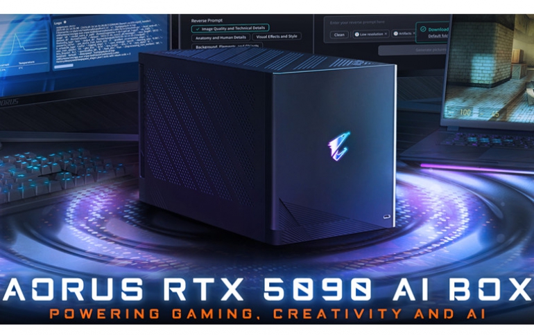 GIGABYTE announces AORUS GeForce RTX 50 Series AI BOX