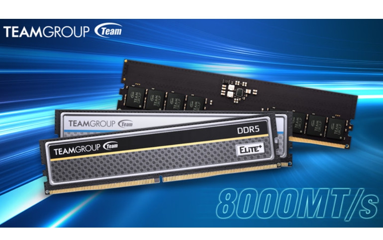TEAMGROUP Expands ELITE PLUS DDR5 and ELITE DDR5 Lineup with New 8000 MT/s High-Frequency Specifications