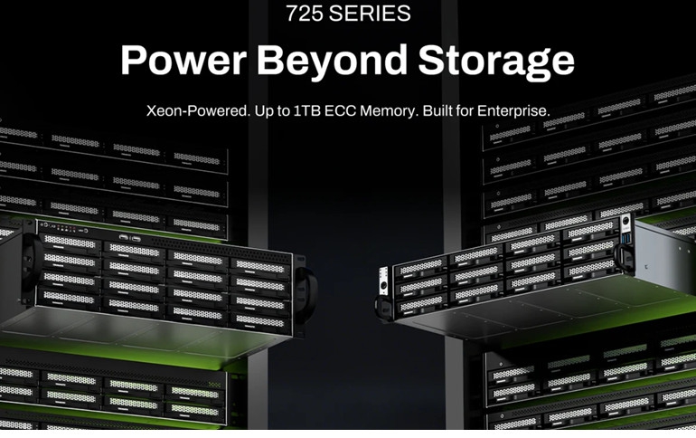 TerraMaster Launches 725 Series Xeon Rackmount NAS