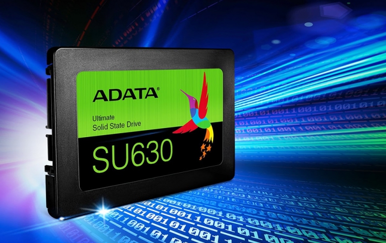 ADATA Ships New SU630 QLC 3D NAND SSD