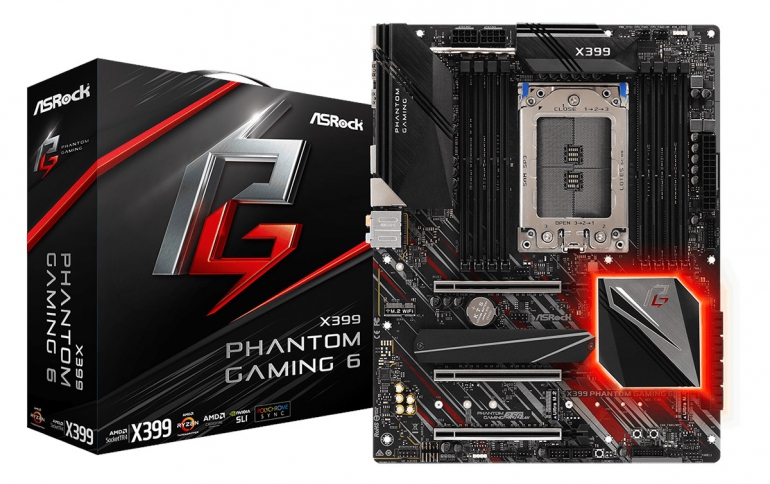 ASRock X399 Phantom Gaming 6 Motherboard for AMD Ryzen Threadripper X Released