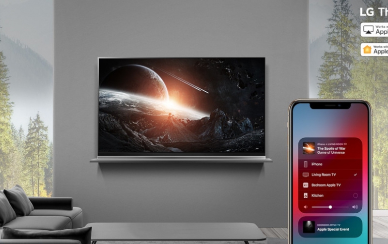 LG Releases Apple Airplay 2 on 2019 THINQ AI TVs