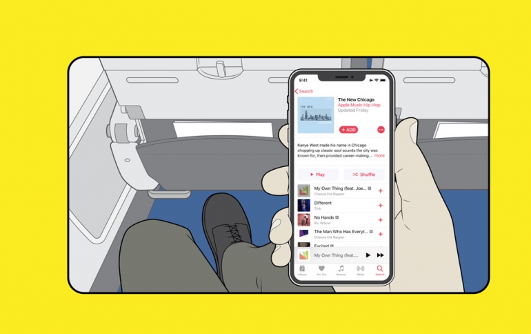 Apple Music Takes Flight on American Airlines