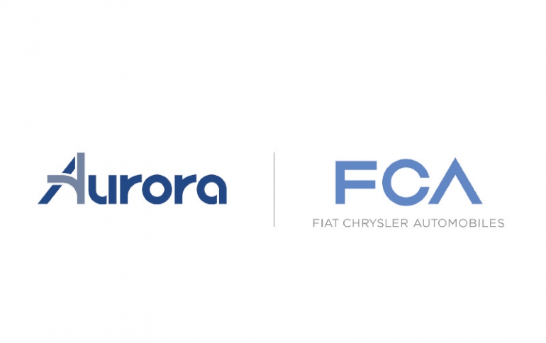 Aurora and Fiat Chrysler Team Up on Self-Driving Tech