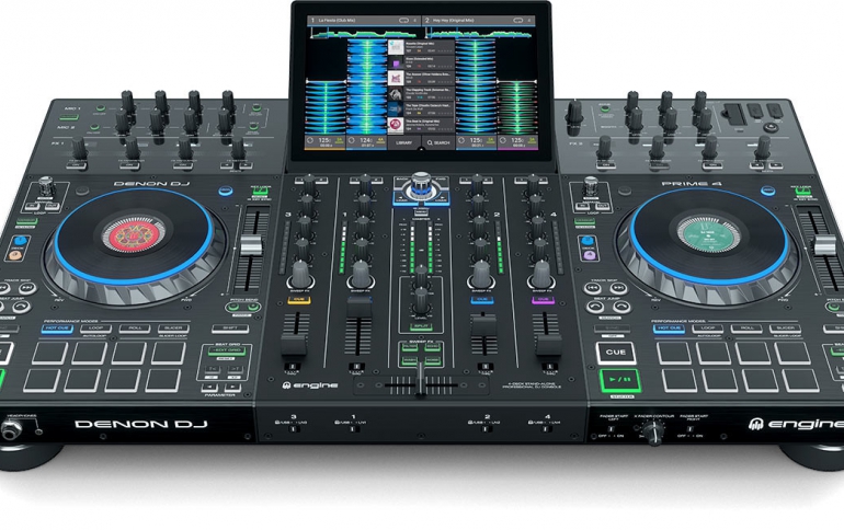 Denon Takes on Pioneer With New Four-channel Standalone Prime 4 DJ System
