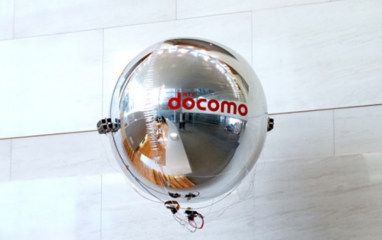 DOCOMO's Drone is Propelled Using Ultrasonic Vibrations