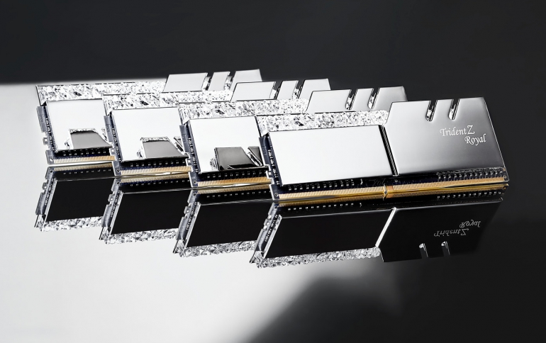 G.SKILL Launches Trident Z Royal Series DDR4 RGB Memory Kits