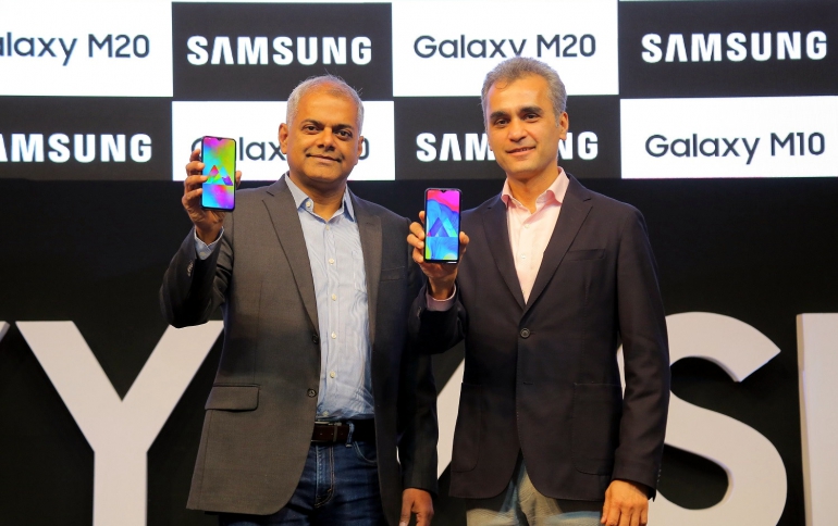 Samsung Galaxy M10 And Galaxy M20 With Infinity-V Display Announced In India