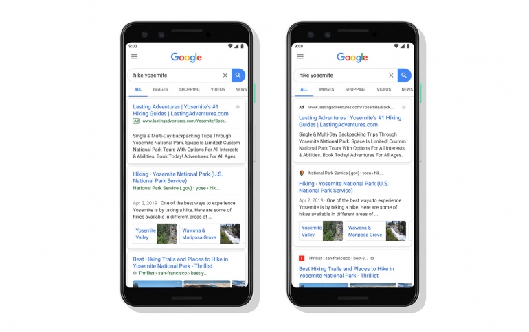 Google Redesigns Mobile Search Page