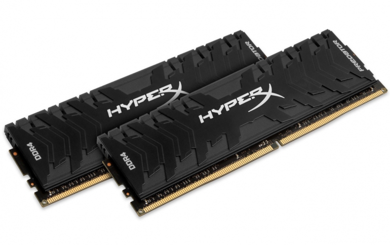 HyperX Adds High Speed Modules to Predator DDR4 Memory Lineup