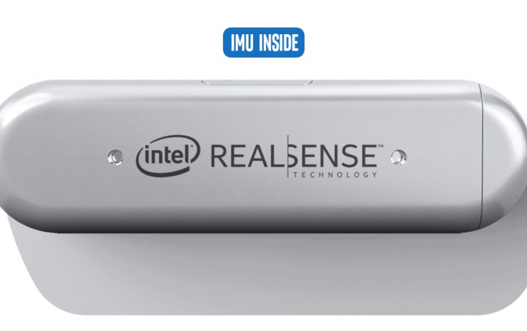 New Intel RealSense D435i Stereo Depth Camera Adds 6 Degrees of Freedom Tracking