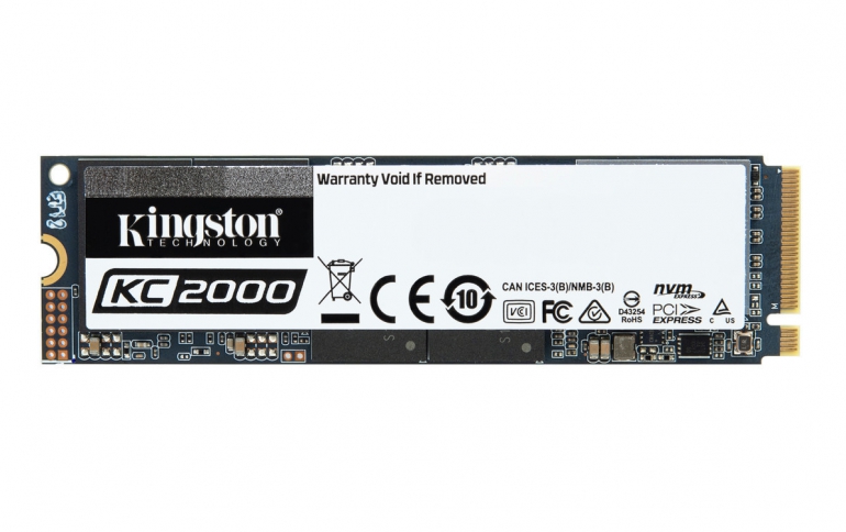 Kingston Releases the New KC2000 NVMe PCIe SSD