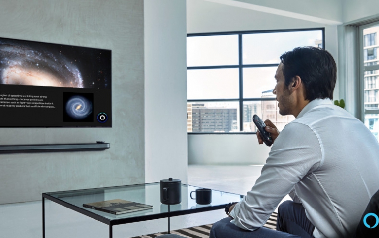 2019 LG AI THINQ TVs Get Amazon Alexa Support