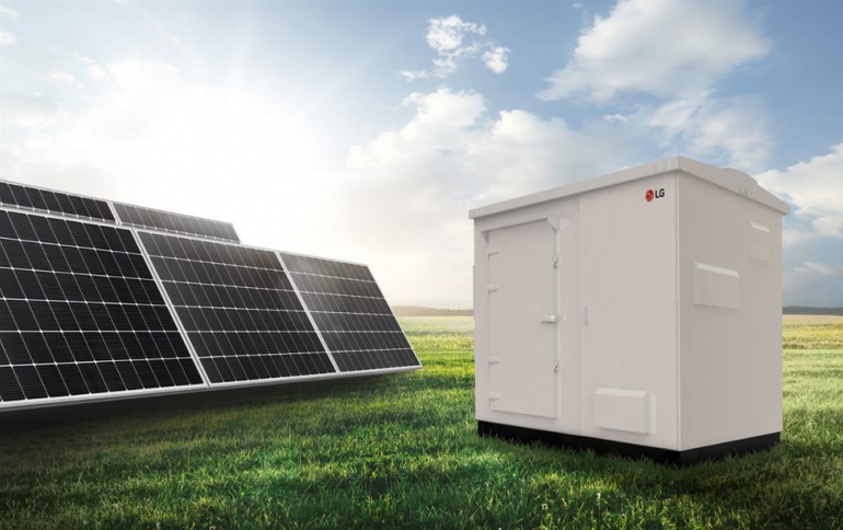 LG Electronics Unveils ESS for Small Solar Plants