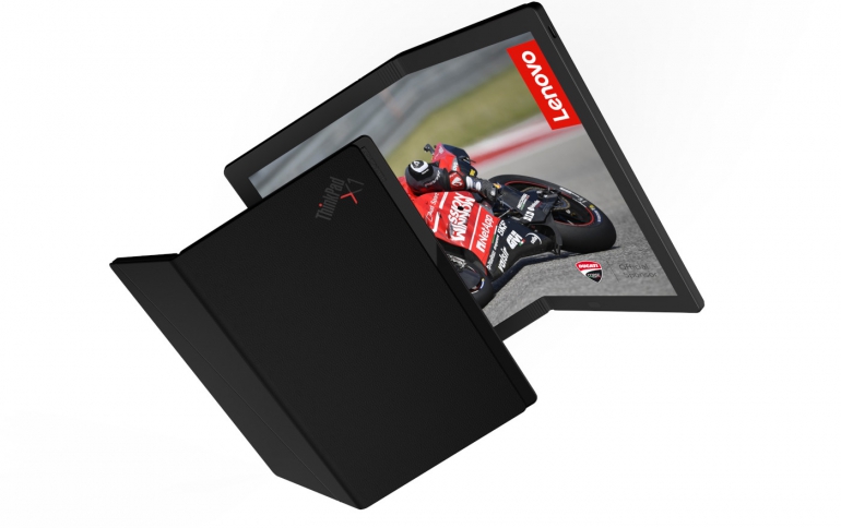 Lenovo Previews the World’s First Foldable PC