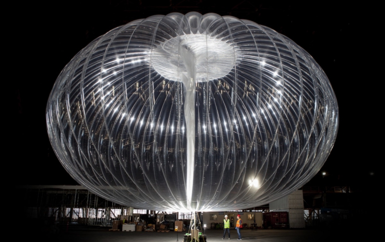 Loon Balloons Provided Connectivity in Peru Area