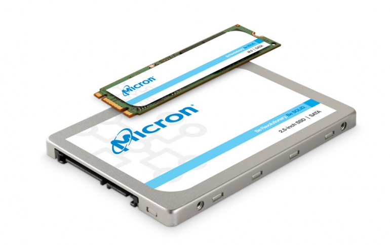 Micron Releases 96-layer TLC 3D NAND-based Micron 1300 SATA SSD 