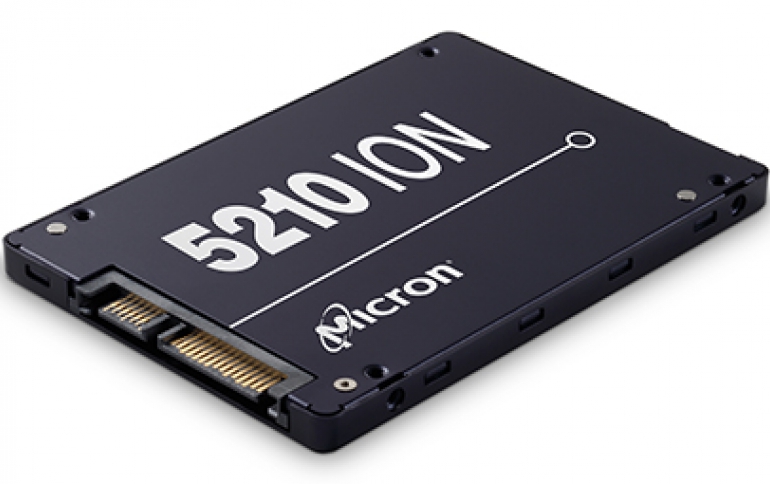 Micron Releases The 5210 ION SSD, Starts Mass Production of Monolithic 12Gb LPDDR4x DRAM 