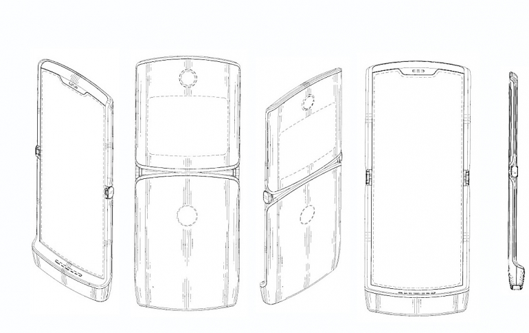 Patent Reveals the Design of Motorola's New Foldable Razr Smartphone 