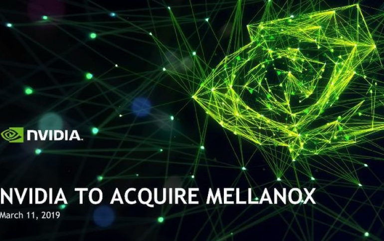 Nvidia to Buy Mellanox for $6.9 Billion