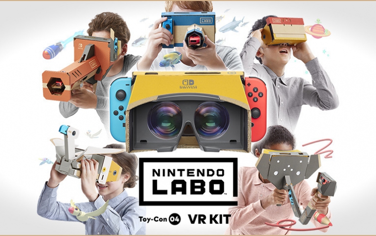 Nintendo Unveils Virtual Reality Cardboard Kit for Switch