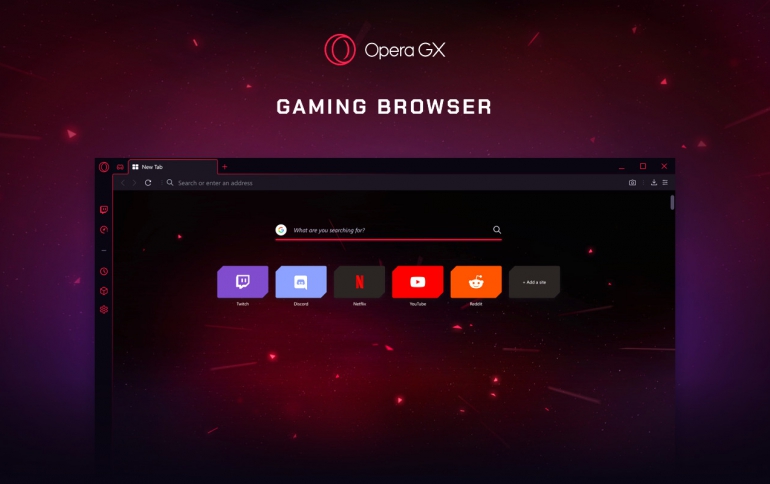  Opera Opens Access to Gaming Browser, Opera GX