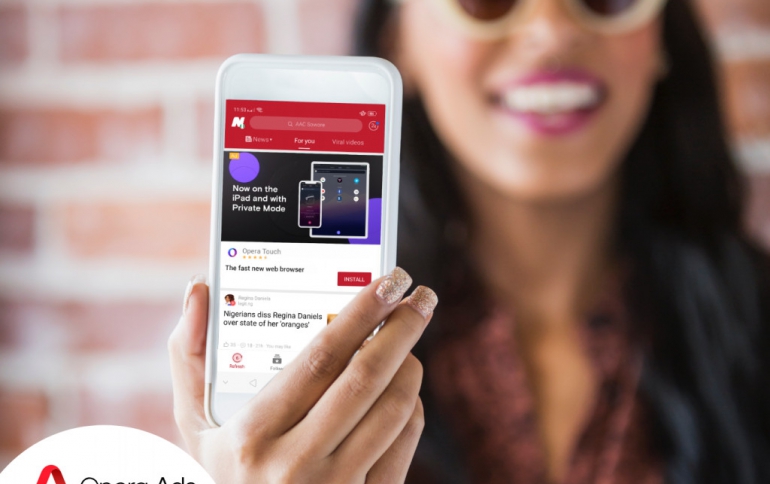 Opera Announces Opera Ads Content-based Native Advertising Platform