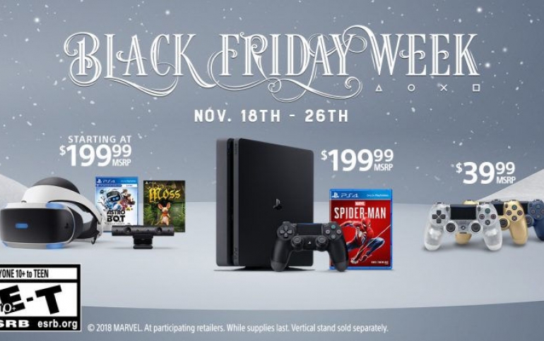 PlayStation’s Black Friday Week 2018 Deals