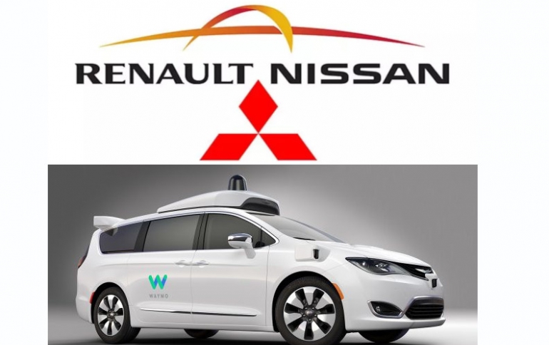 Nissan-Renault Alliance to Tie up with Google's Waymo on Self-driving Cars