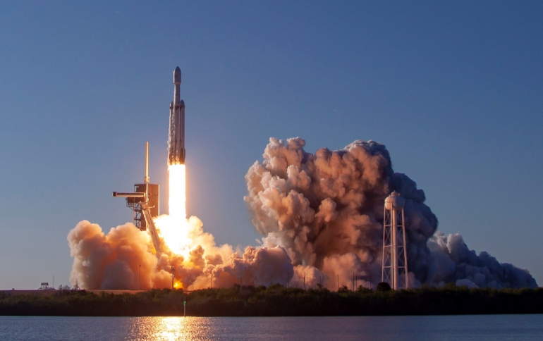 SpaceX Lands All Three Falcon Heavy Rocket Boosters