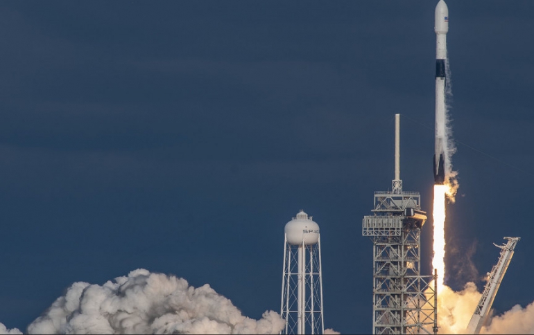 SpaceX Launches Es’hail-2 Satellite