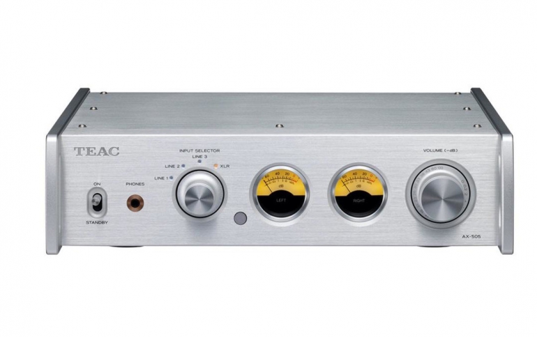 New TEAC AX-505 Amplifier Looks Retro But Packs Power