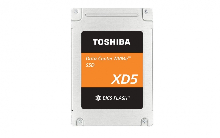 Toshiba Expands NVMe SSD Portfolio For Cloud Data Centers With New XD5 Series