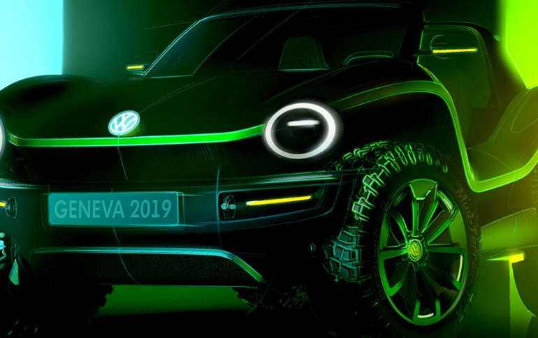 The Volkswagen Buggy Goes Electric at the Geneva International Motor Show