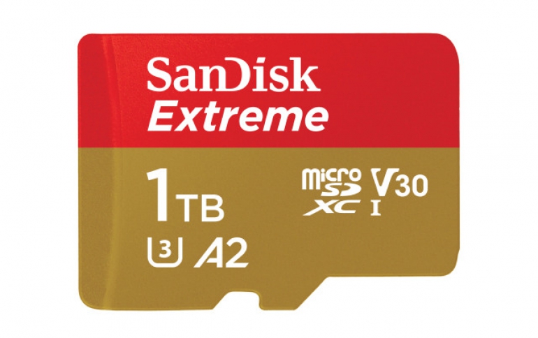 Western Digital Unveils Fast 1TB UHS-I microSD Card