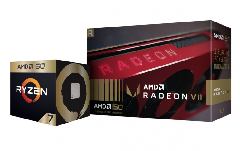 AMD Releases ‘Gold Edition’ AMD Ryzen Processor, AMD Radeon VII Graphics Card, AMD50 Game Bundle and More