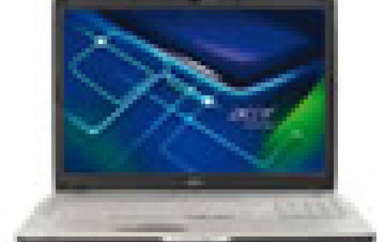 Acer to Launch 6-speaker Blu-ray Laptop
