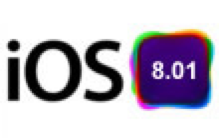 Apple Pulled Problematic iOS 8.0.1 Update