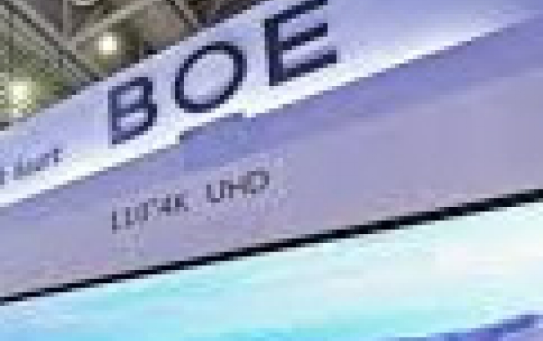 BOE to Begin Production of micro-OLEDs in early 2019