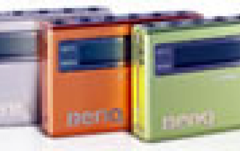 BenQ Joybee digital audio players hit the market