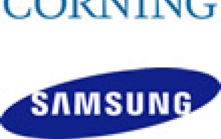 Corning To Buy Samsung's Stake From LCD JV