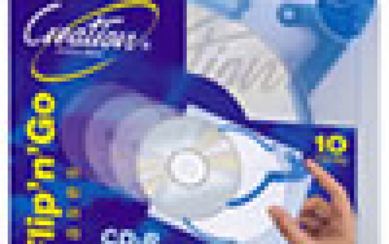 Creation Optical unveils "Flip'n'Go" CD-R series
