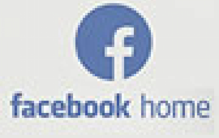 Facebook Showcases "Home" For Phones