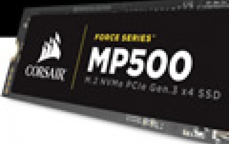 CORSAIR Unveils Its Fastest Ever SSD range, the Force Series MP500 M.2 NVMe PCIe SSD