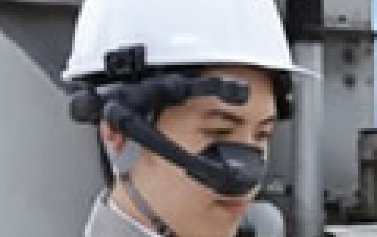 Fujitsu Releases Head Mounted Display For On-Site Operations
