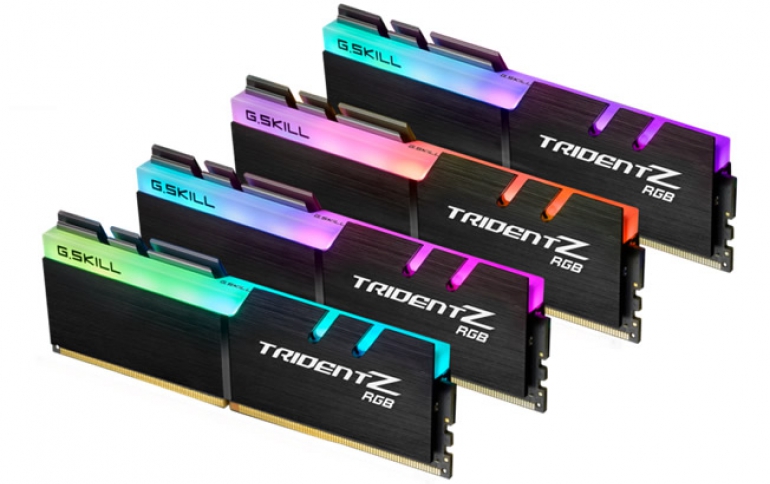 G.SKILL Demos DDR4-4800 16GB and DDR4-4500 32GB Kits, Announces Double Capacity DDR4 32GBx2 Memory Kits