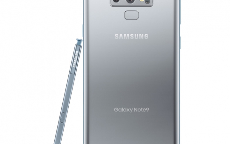 Samsung Galaxy Note9 Now Available in Cloud Silver